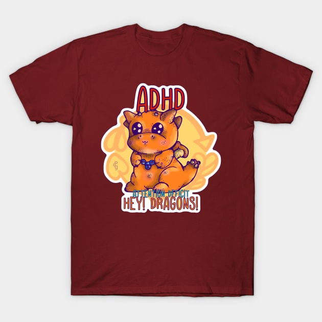 ADHD Dragon T-Shirt by Sutilmente